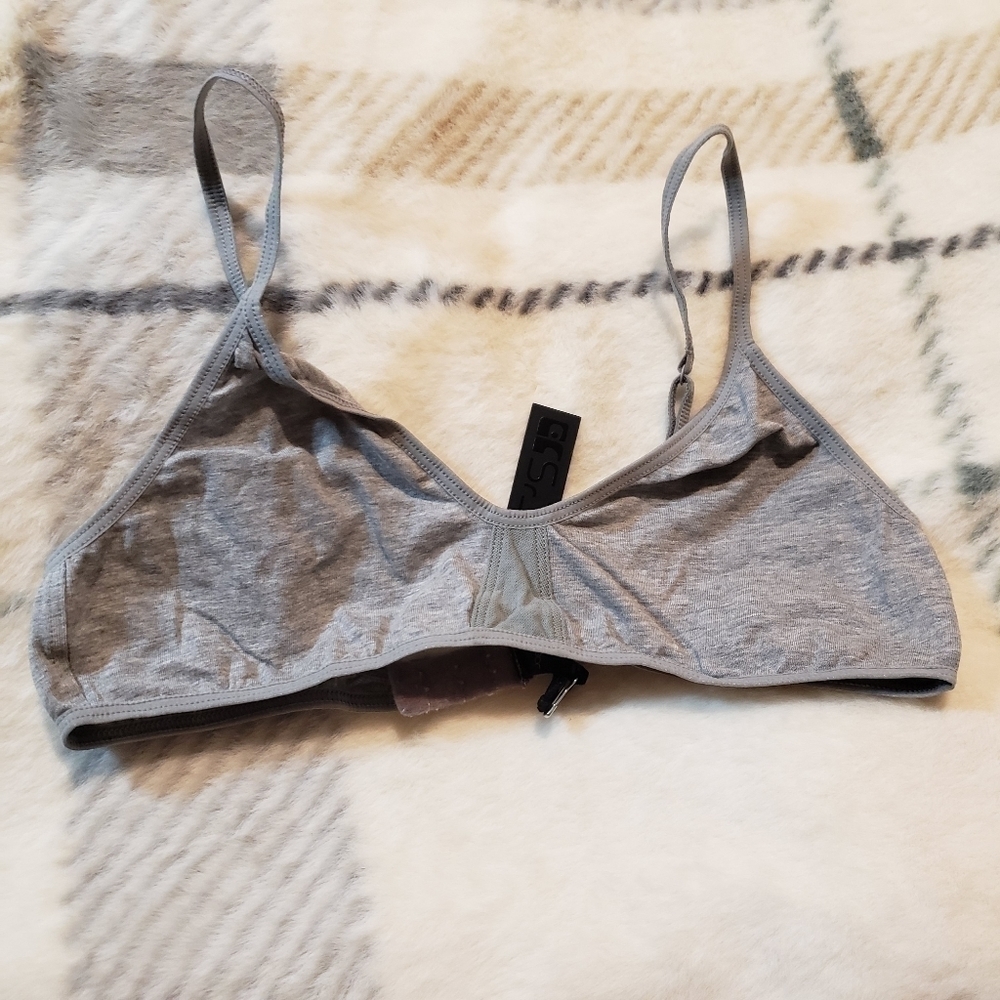 Joe's Jeans Basic Grey Bralette NWT Size Small